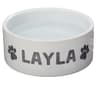 Personalization Universe Farmhouse Ceramic Dog Bowl