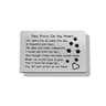 Engraved Pet Memorial Wallet Card