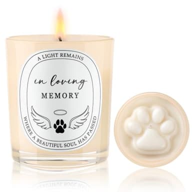 Pet Loss Memorial Soy Candle