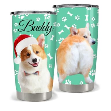 Double-Sided Custom Photo Travel Tumbler