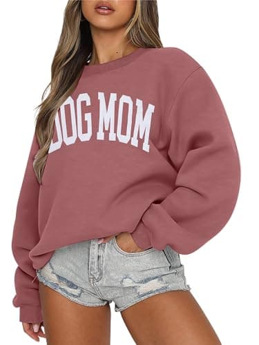 Dog Mom Graphic Sweatshirt