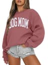 Dog Mom Graphic Sweatshirt