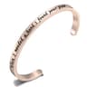 'When I Needed a Hand, I Found Your Paw' Cuff Bracelet