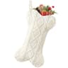 Knit Bone-Shape Dog Christmas Stocking