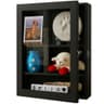 Solid Wood Pet Memorial Shadow Box with Shelves and Door (12 x 16 in)