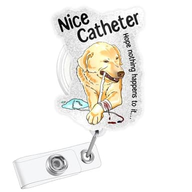 Vet Tech Retractable Badge Reel