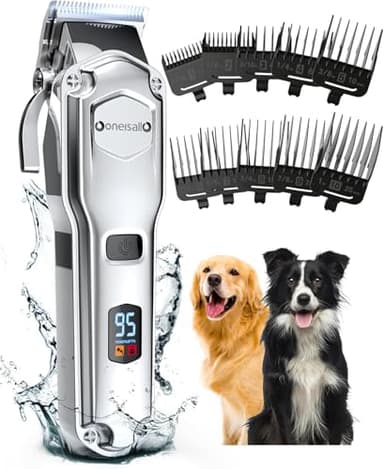 oneisall Cordless Dog Grooming Clippers