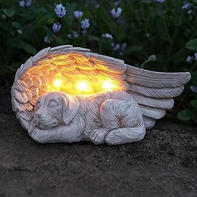 iHeartDogs Guardian Angel Solar Memorial Light