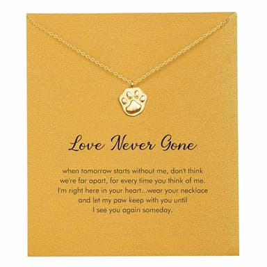 Paw-Print Memorial Necklace