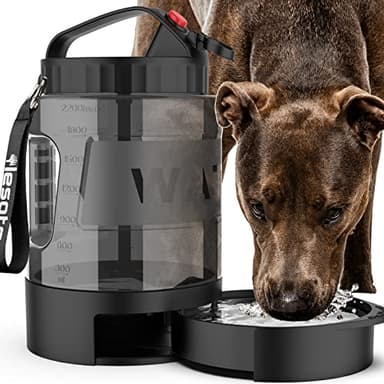 lesotc 77oz Dog Travel Water Bottle