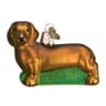 Old World Christmas Glass Dachshund Ornament