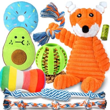 Puppy Teething Toy Bundle (9-Pack)